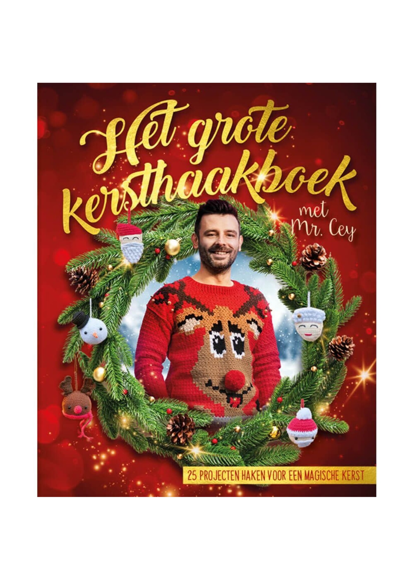 Boek Boek - Het Grote Kersthaakboek met Mr. Cey