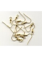 Hobby & crafting Fun Oor haakjes - Goud (12 stuks)