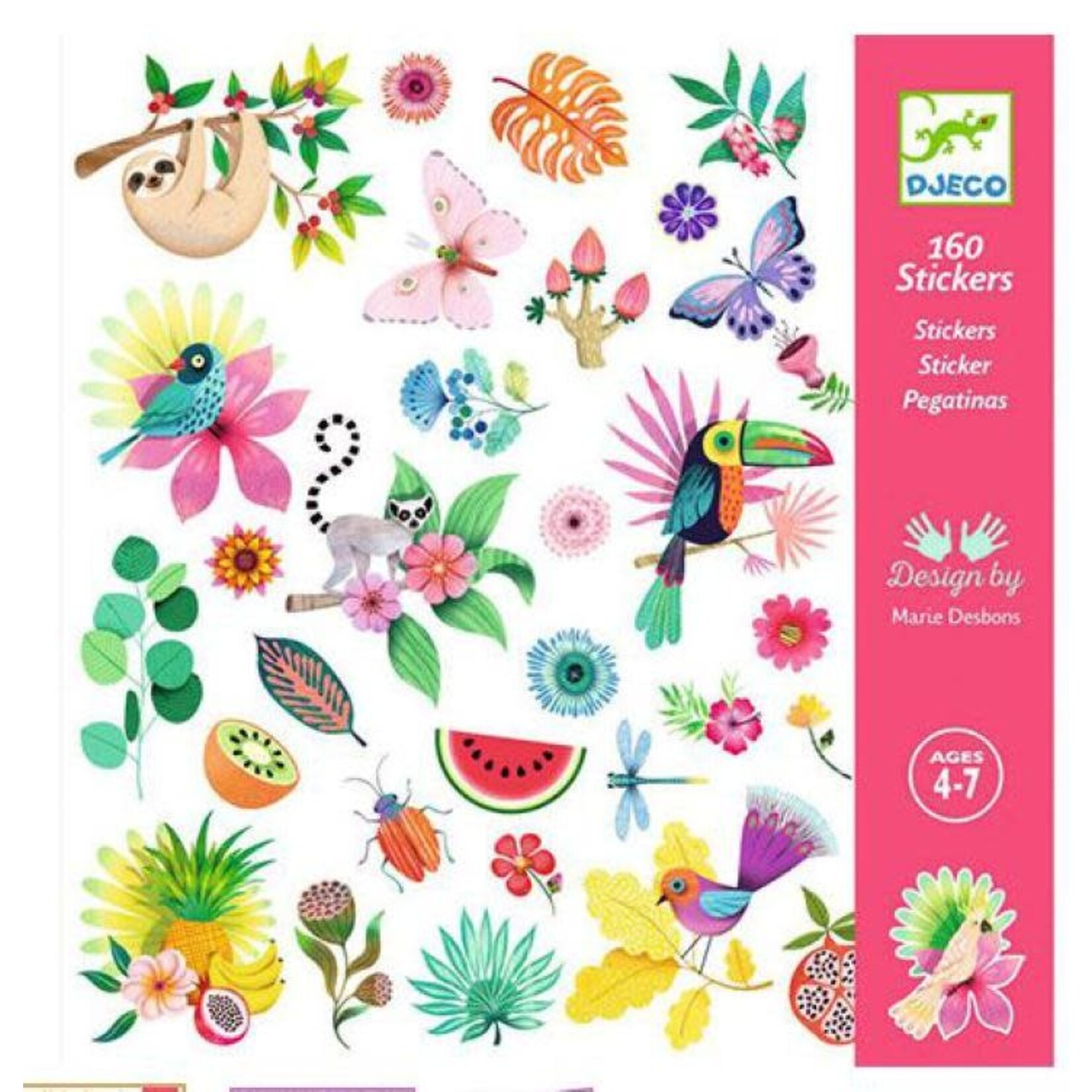 Djeco Djeco 9271 Stickers Paradijs