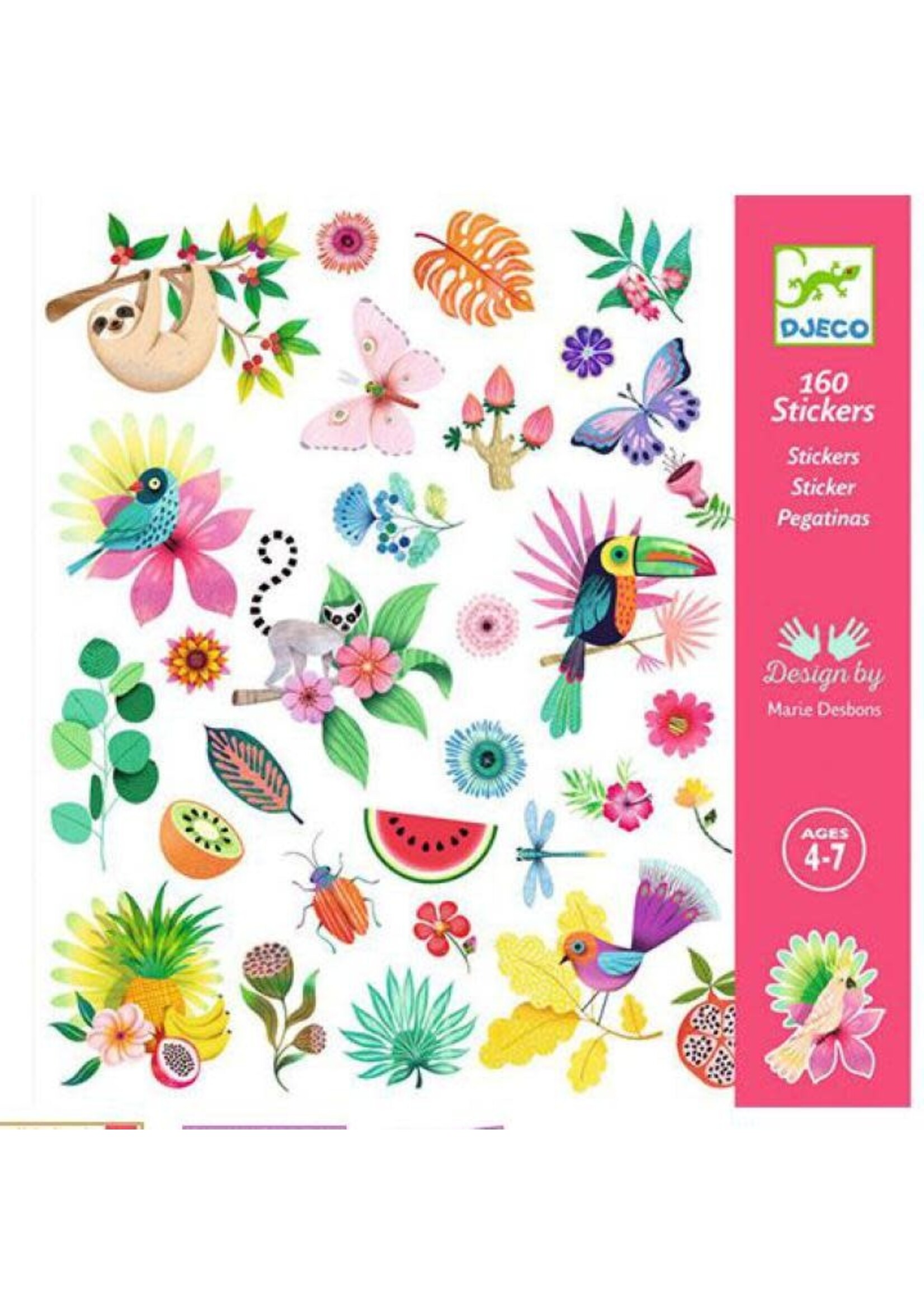 Djeco Djeco 9271 Stickers Paradijs