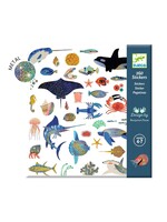 Djeco Djeco 9278 Metallic stickers Ocean