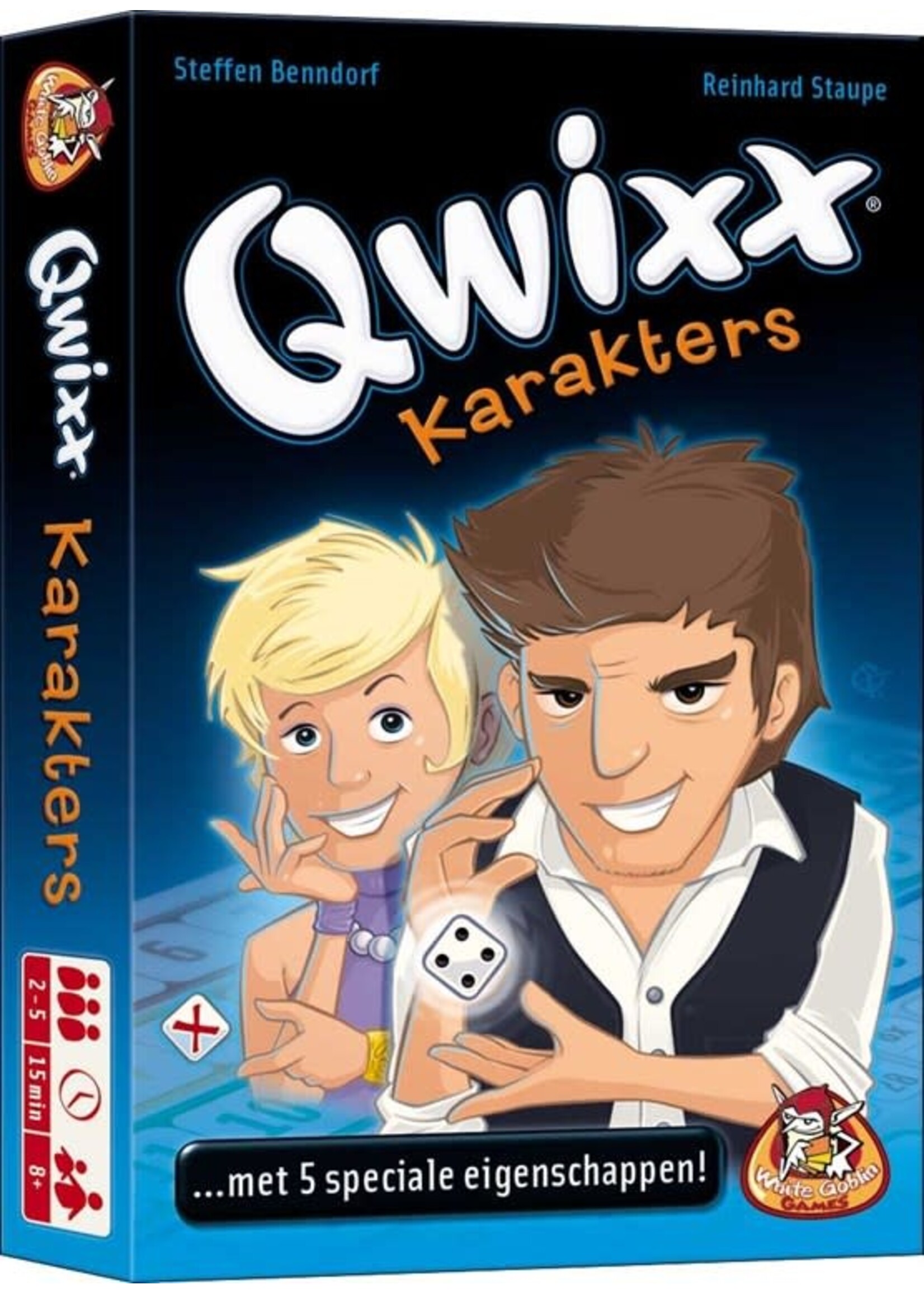 WhiteGoblinGames White Goblin Games Qwixx Karakters
