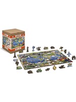 woodencity Wooden puzzle Animal Kingdom Map ( 600 XL stukjes)