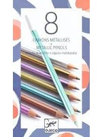 Djeco Djeco 9753 Metalic potloden (8 stuks)