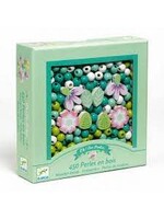 Djeco Djeco 9808 Houten kralen - Bladeren en bloemen