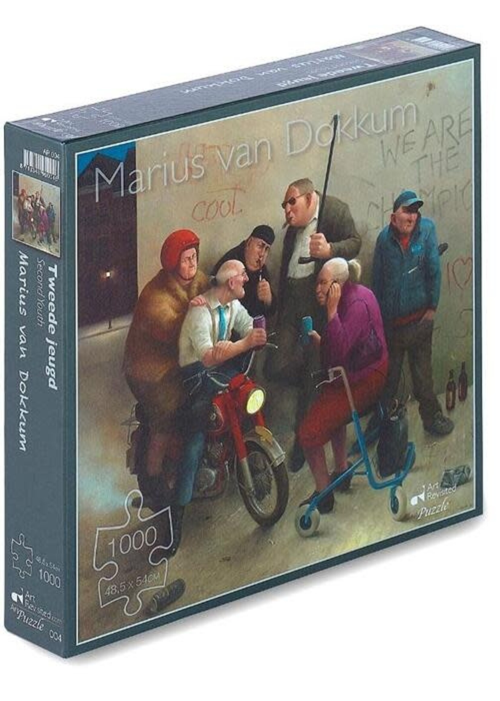 Art Revisited Art puzzel Marius van Dokkum - Tweede jeugd (1000 stukjes)