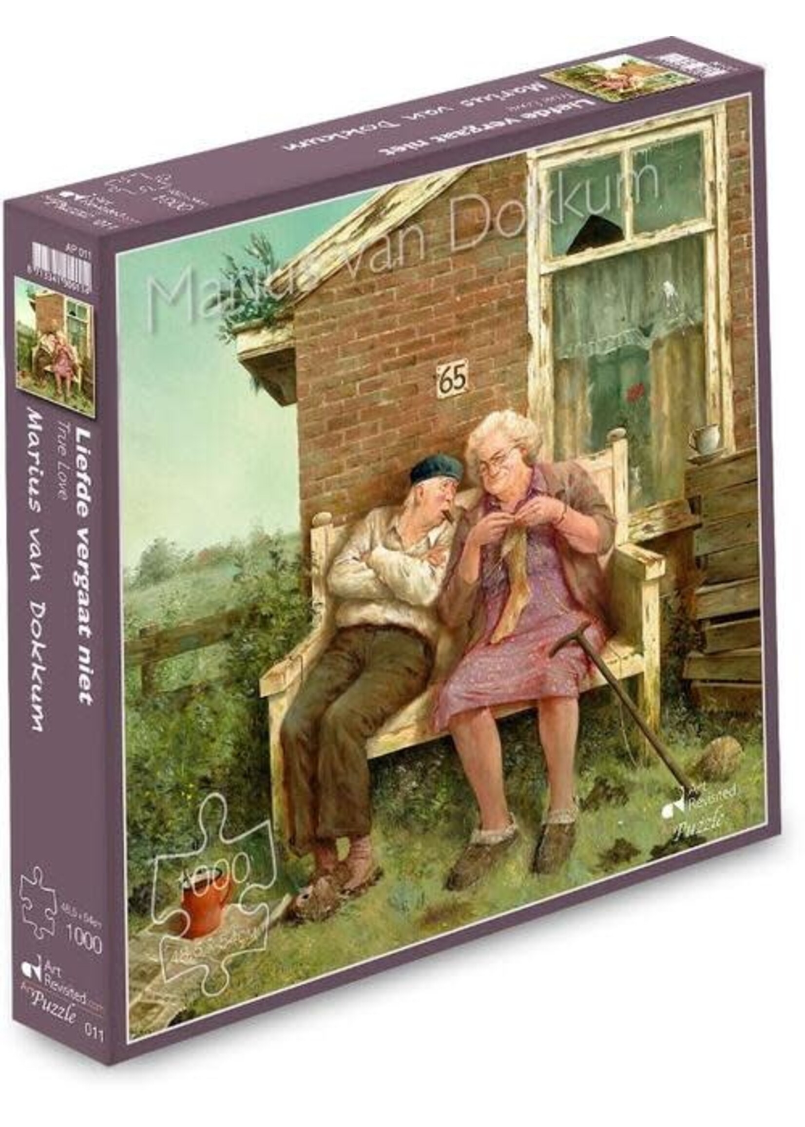 Art Revisited Art puzzel Marius van Dokkum - Liefde vergaat niet (1000 stukjes)