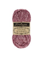 Scheepjes Scheepjes - Stone Washed 50 gram Garnet (Paars)