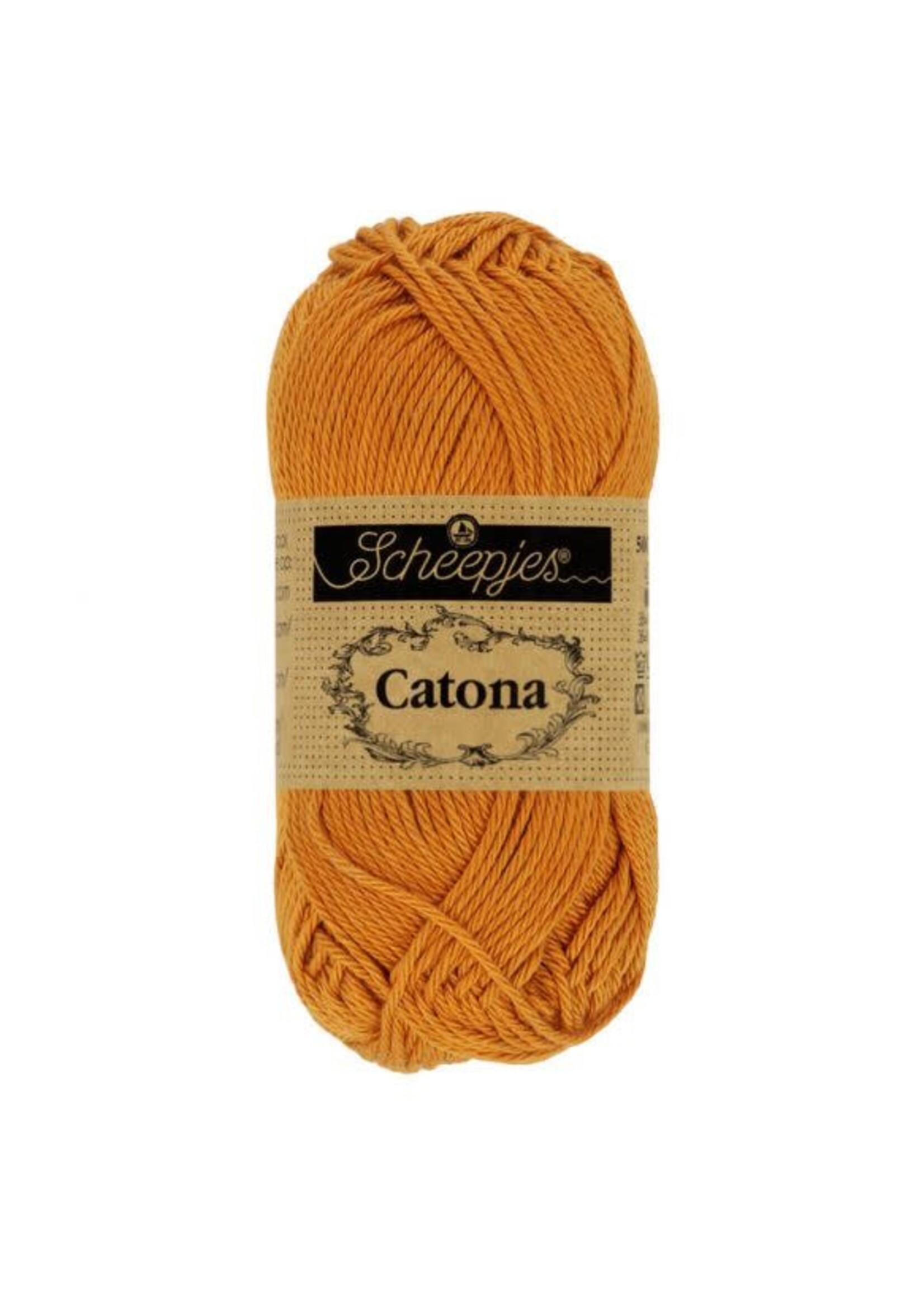 Scheepjes Scheepjes - Catona 50 gram Ginger Gold (Oranje/Bruin)