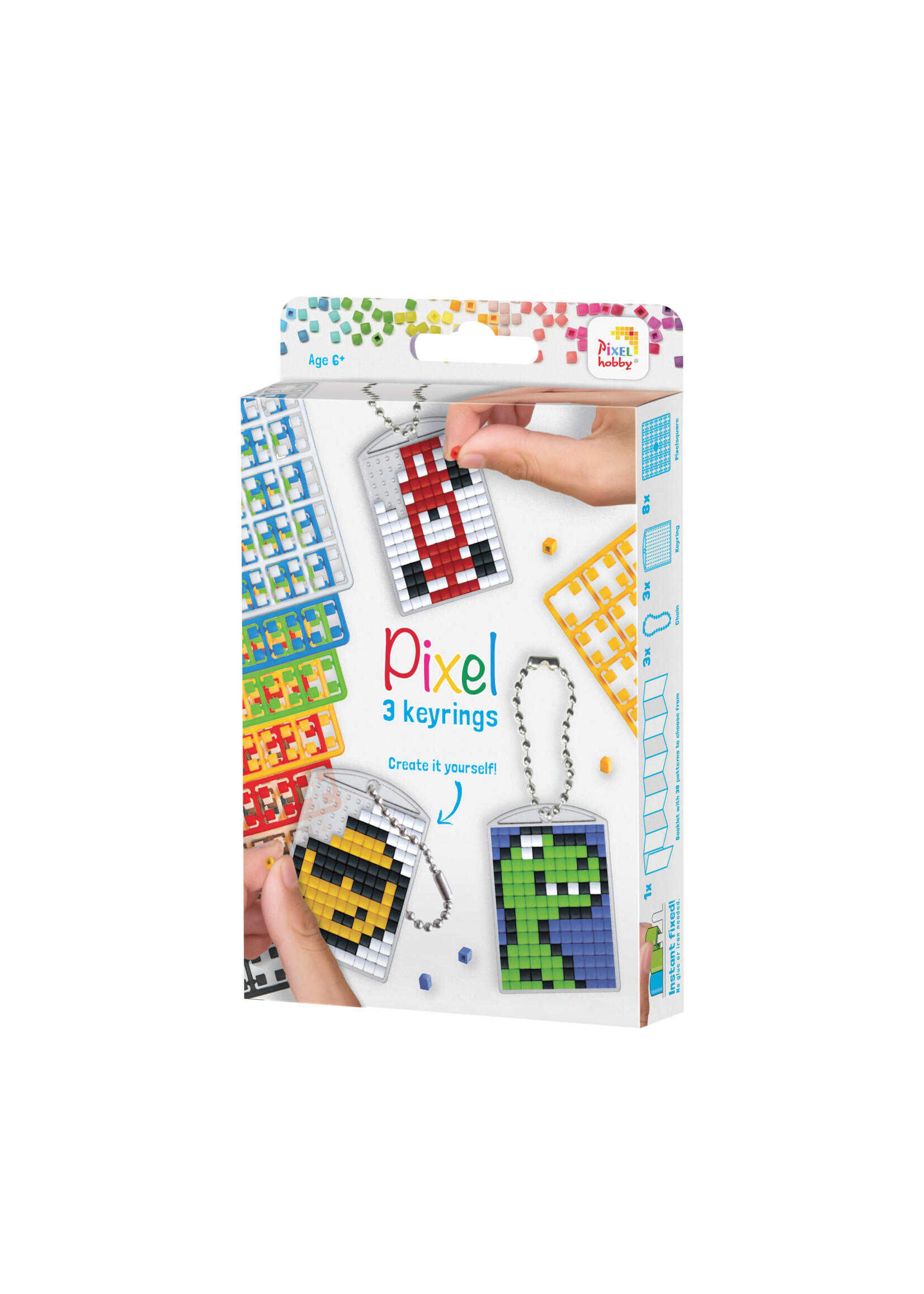 Pixel Pixelhobby - sleutelhanger SET - Stoer