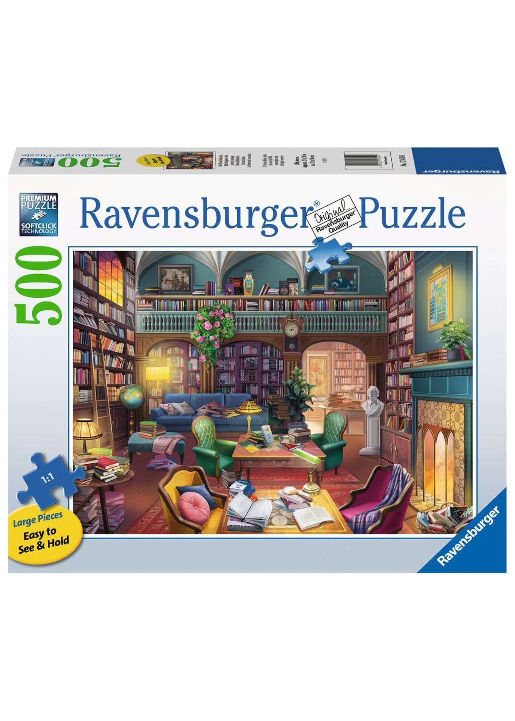 Ravensburger Ravensburger puzzel Droombibliotheek (500 XL stukjes)