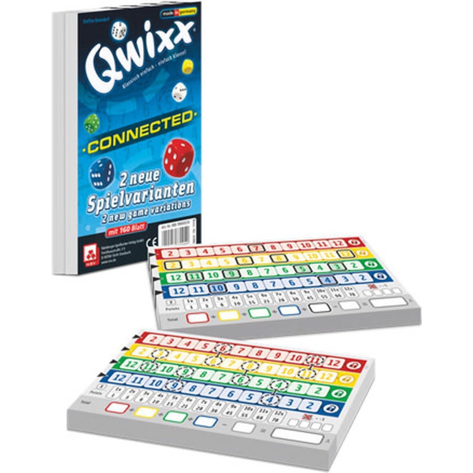 WhiteGoblinGames WGG Qwixx Connected (2 scorebloks)