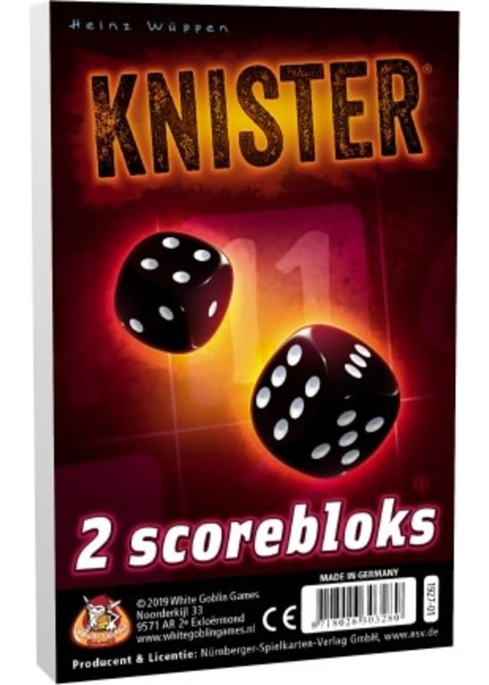 WhiteGoblinGames White Goblin Games Knister (2x scorebloks)