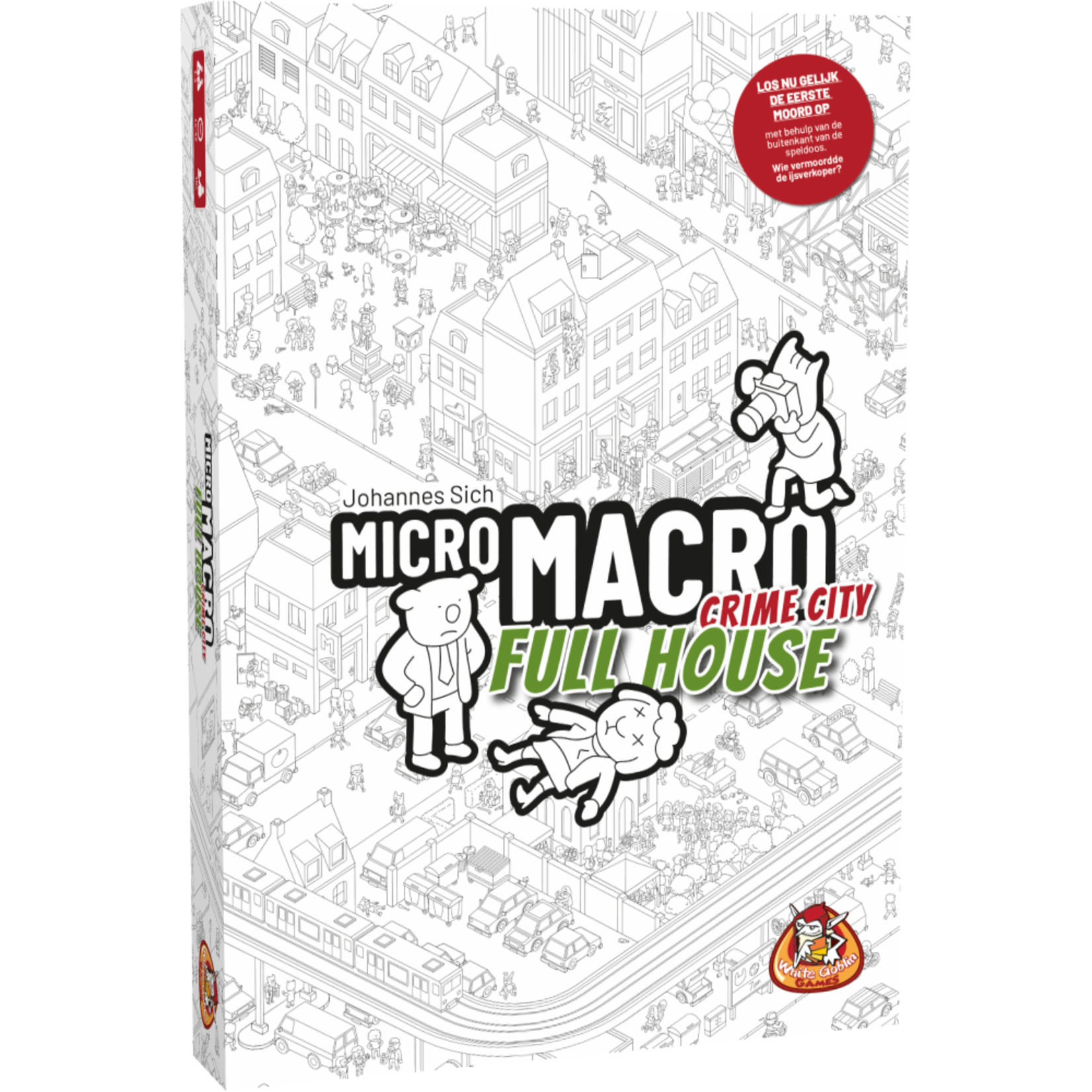WhiteGoblinGames WGG MicroMacro: Crime City Full House