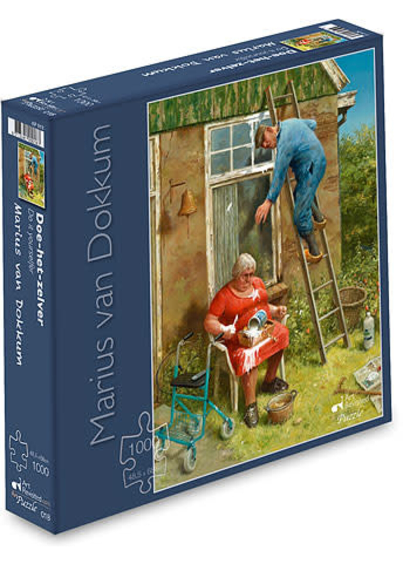 Art Revisited Art puzzel Marius van Dokkum - Doe het zelver (1000 stukjes)