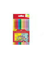 Faber-Castell Faber-Castell GRIP Viltstiften Neon & Pastel kleuren (10 stuks)