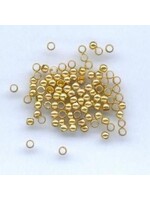 Hobby & crafting Fun Knijpkralen - Goud (100 stuks, 2 mm)