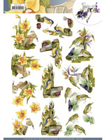 Precious Marieke 3D Cutting Sheet - Precious Marieke - Birds
