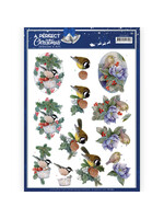 Jeanine's Art 3D Cutting Sheet - Jeanine's Art - A Perfect Christmas - Christmas Birds