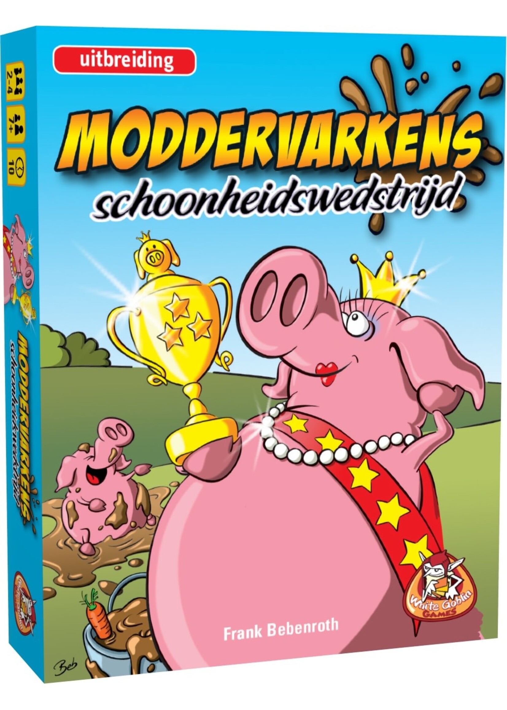 WhiteGoblinGames White Goblin Games Moddervarkens: Schoonheidswedstrijd (uitbreiding)
