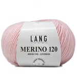 LangYarns Lang Yarns - Merino 120 - 50 gram Licht Roze