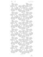 find it Card Deco Stickers - Zilver - X-mas Bells