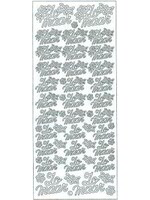 find it Card Deco Stickers - Goud - Opkikkertje/ Zomaar