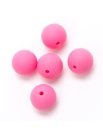 Durable Durable - Siliconen Kralen - Roze (15 mm, 5 stuks)