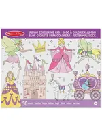 Melissa & Doug Melissa & Doug Jumbo kleurblok prinses en fee