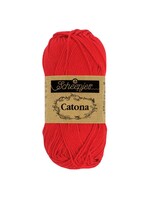 Scheepjes Scheepjes - Catona 50 gram Hot Red ( Rood - 115 )