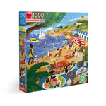 Eeboo Eeboo puzzel Beach umbrellas (1000 stukjes)