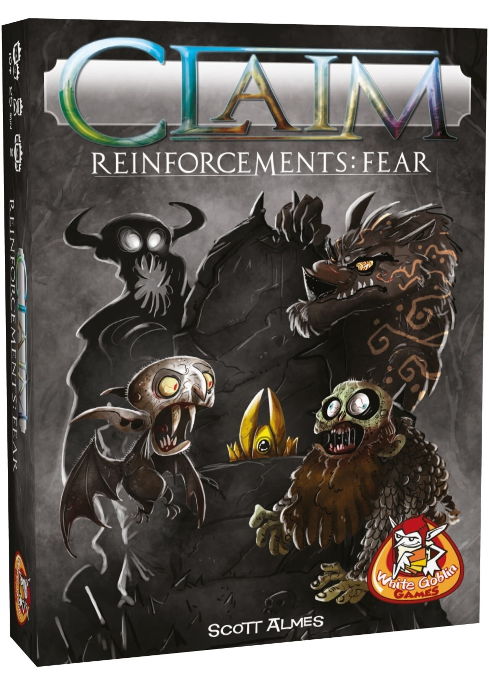 WhiteGoblinGames White Goblin Games Claim Reinforcements: Fear (uitbreiding)