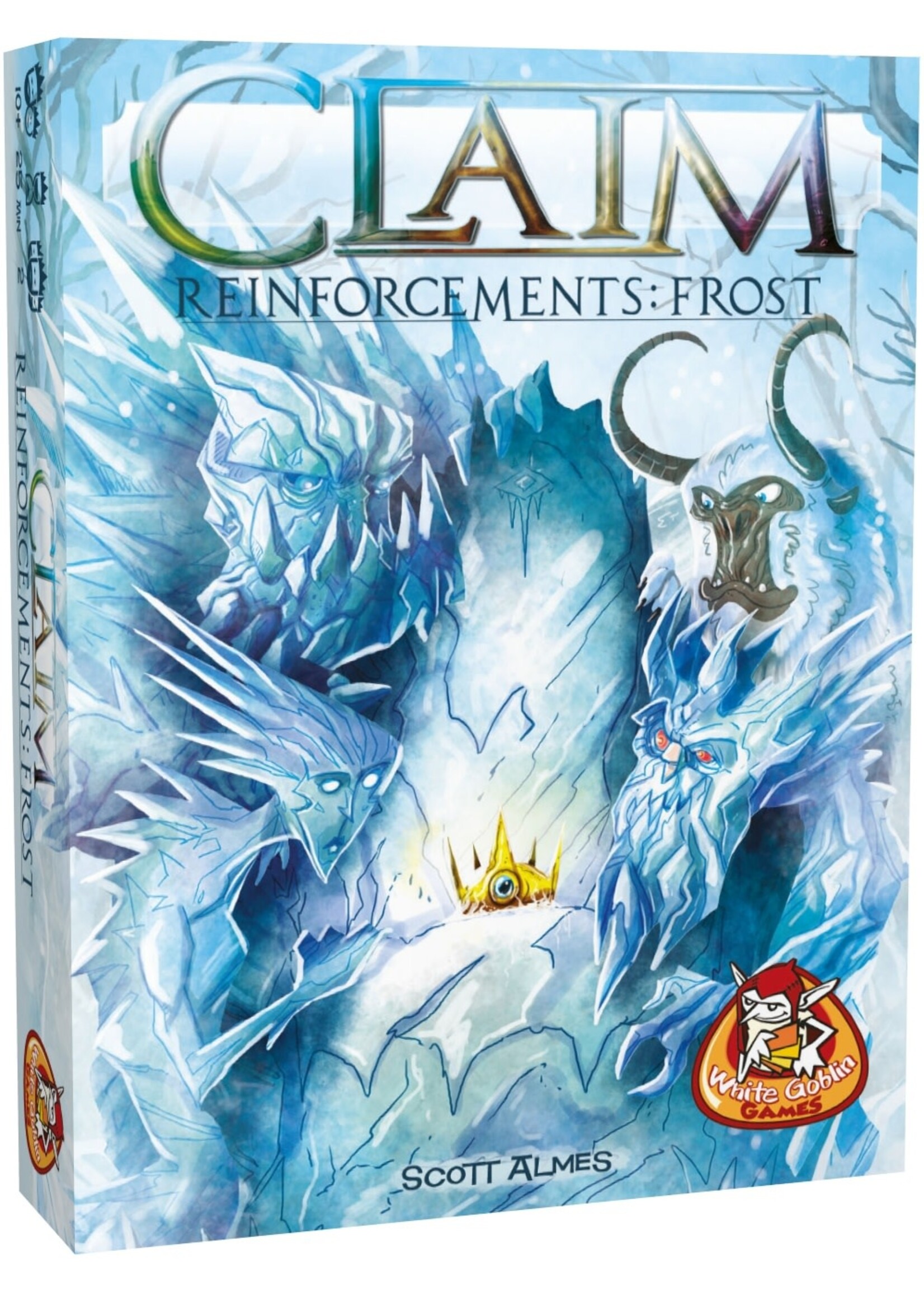 WhiteGoblinGames White Goblin Games Claim Reinforcements: Frost (uitbreiding)