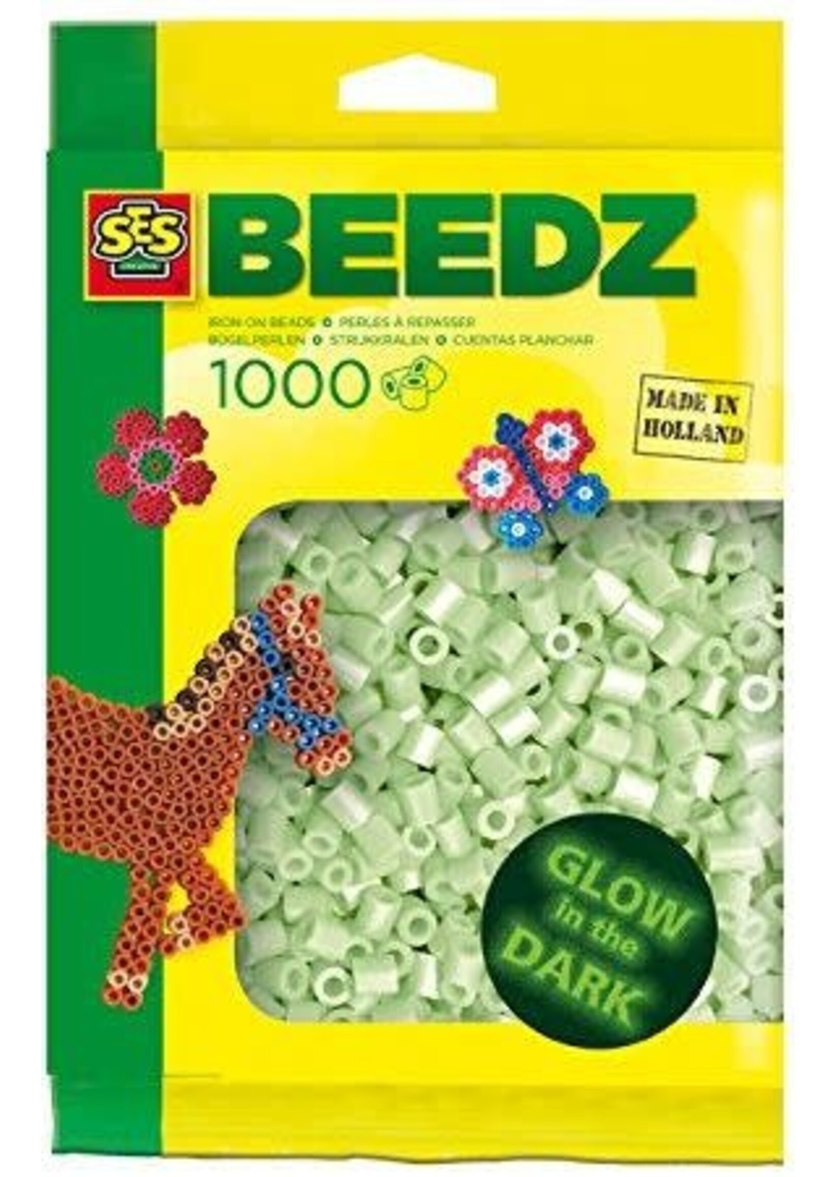 SES SES Strijkkralen Glow in the dark (1000 kralen)