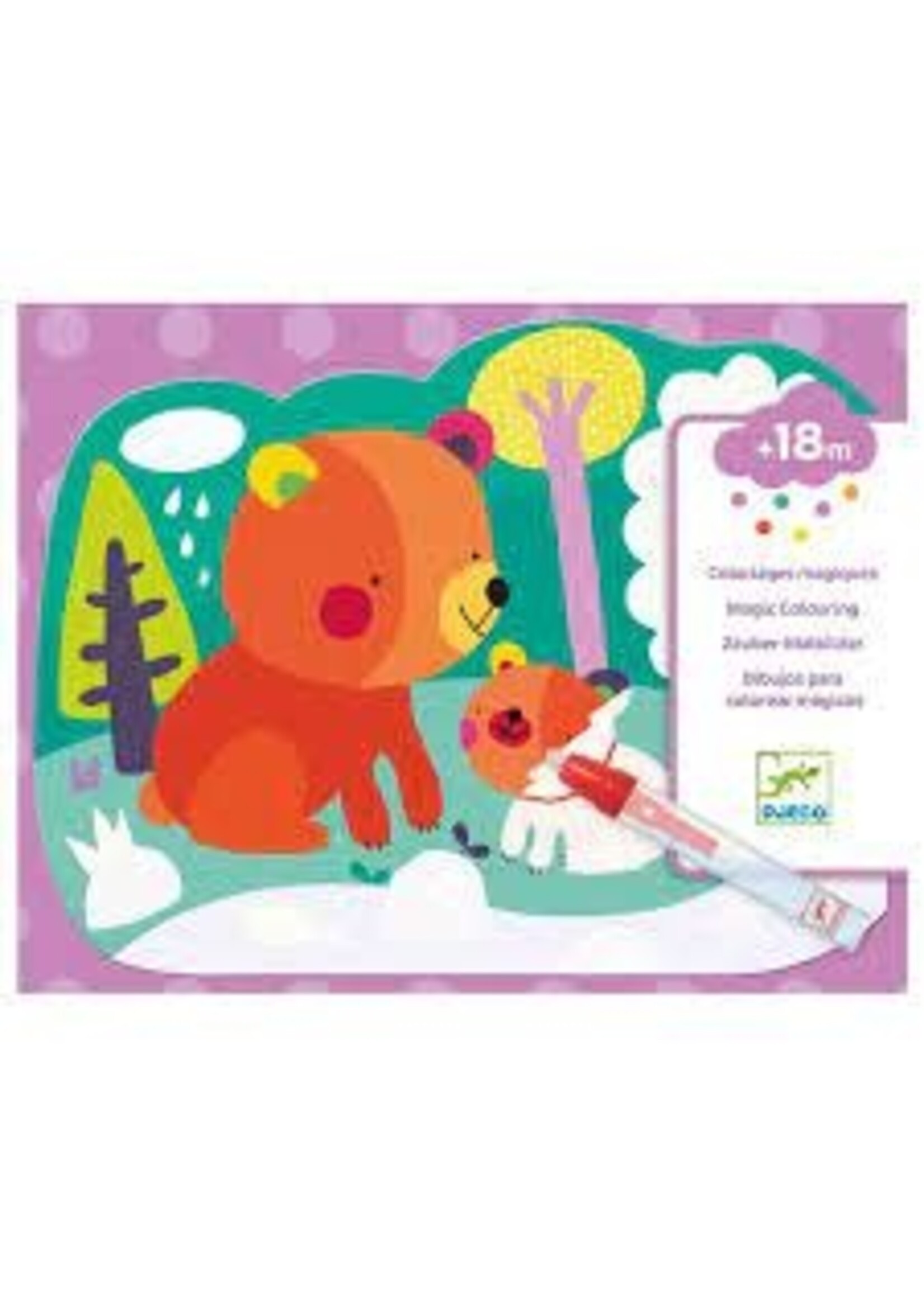 Djeco Djeco Magische Kleurplaten - In het Bos