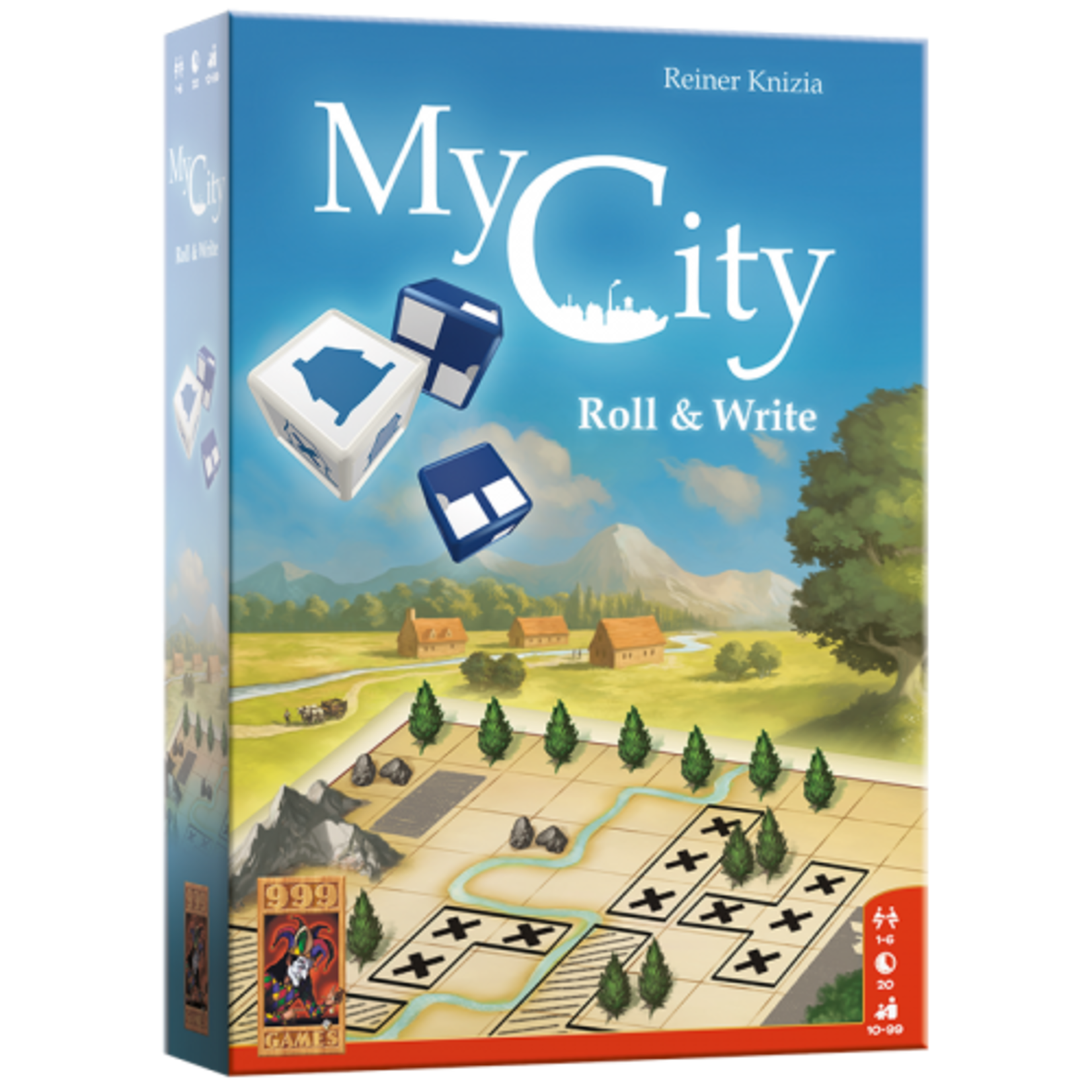 999 Games 999 My City Roll & Write
