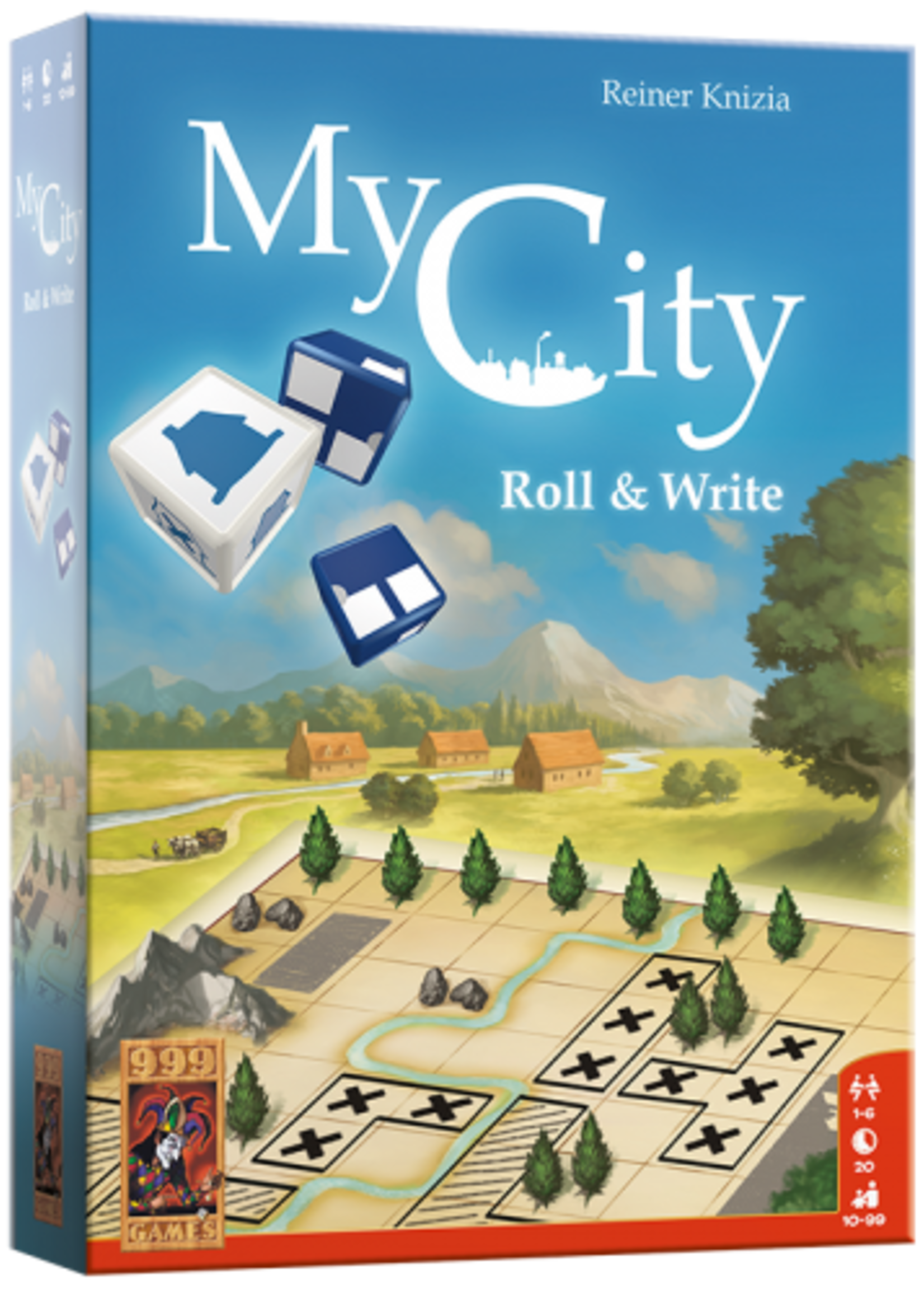 999 Games 999 My City Roll & Write