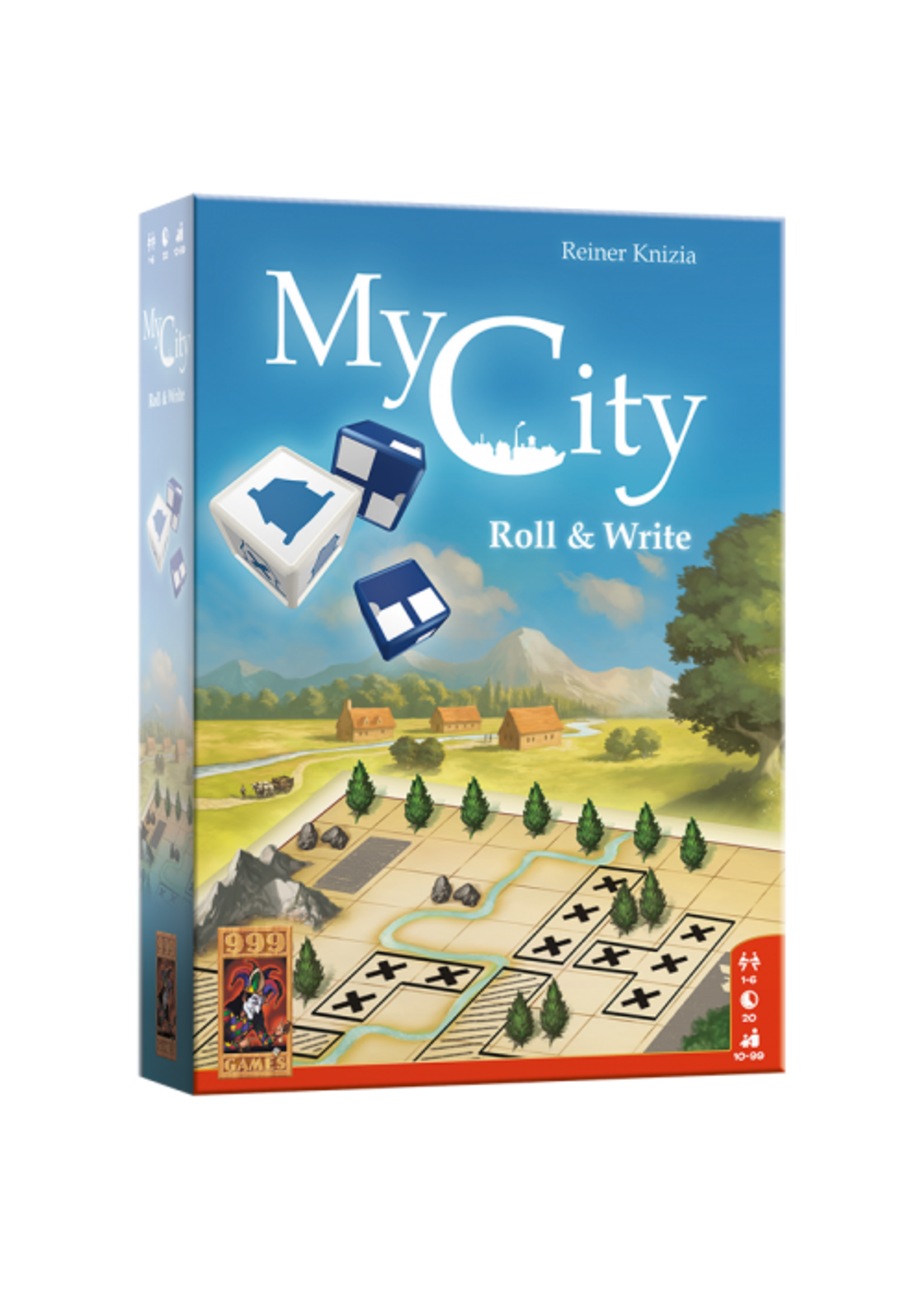 999 Games 999 Games My City Roll & Write