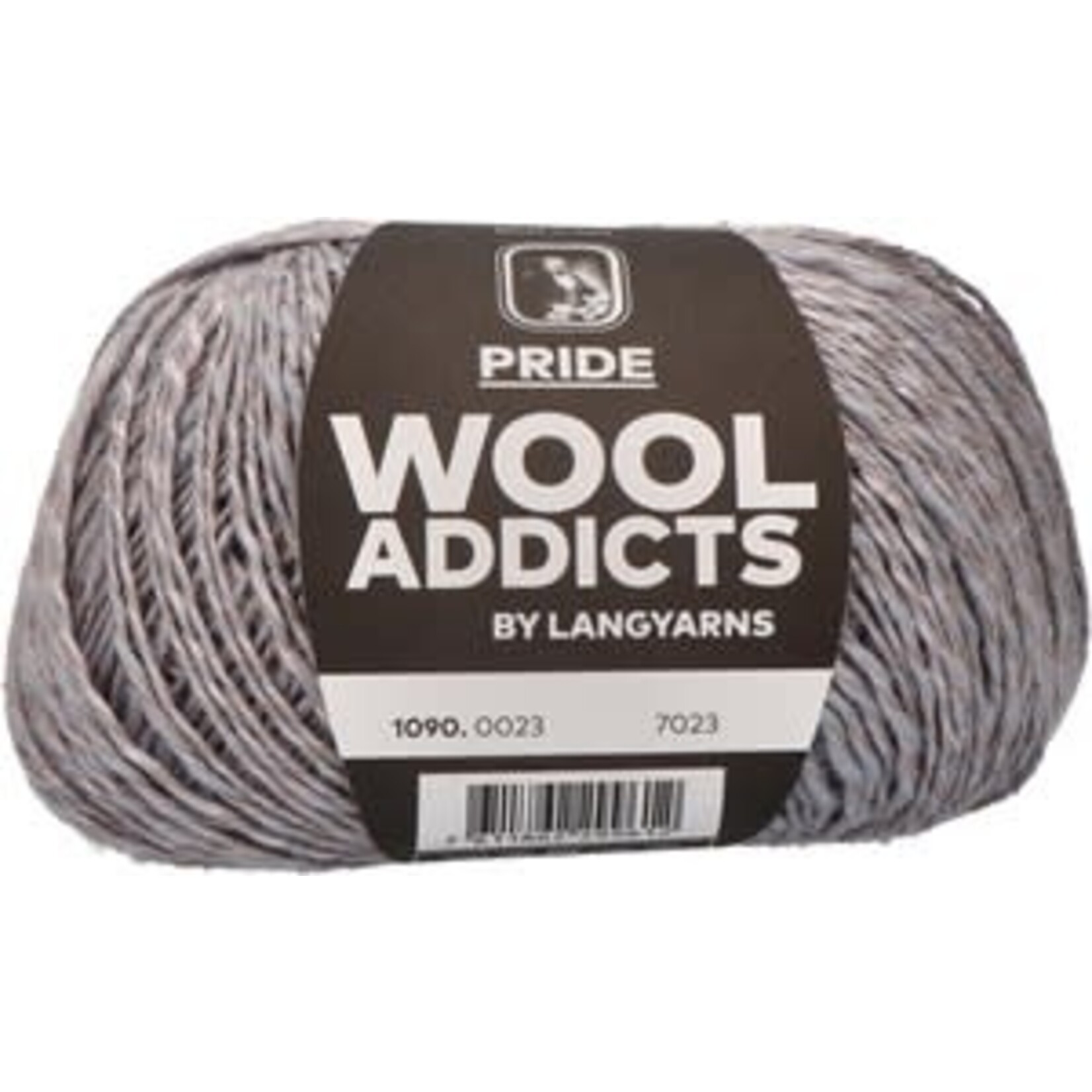 LangYarns Lang Yarns - Wool Addicts - Pride 100 gram Silver
