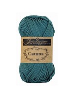 Scheepjes Scheepjes - Catona 50 gram Dark Teal (Blauw/Groen)