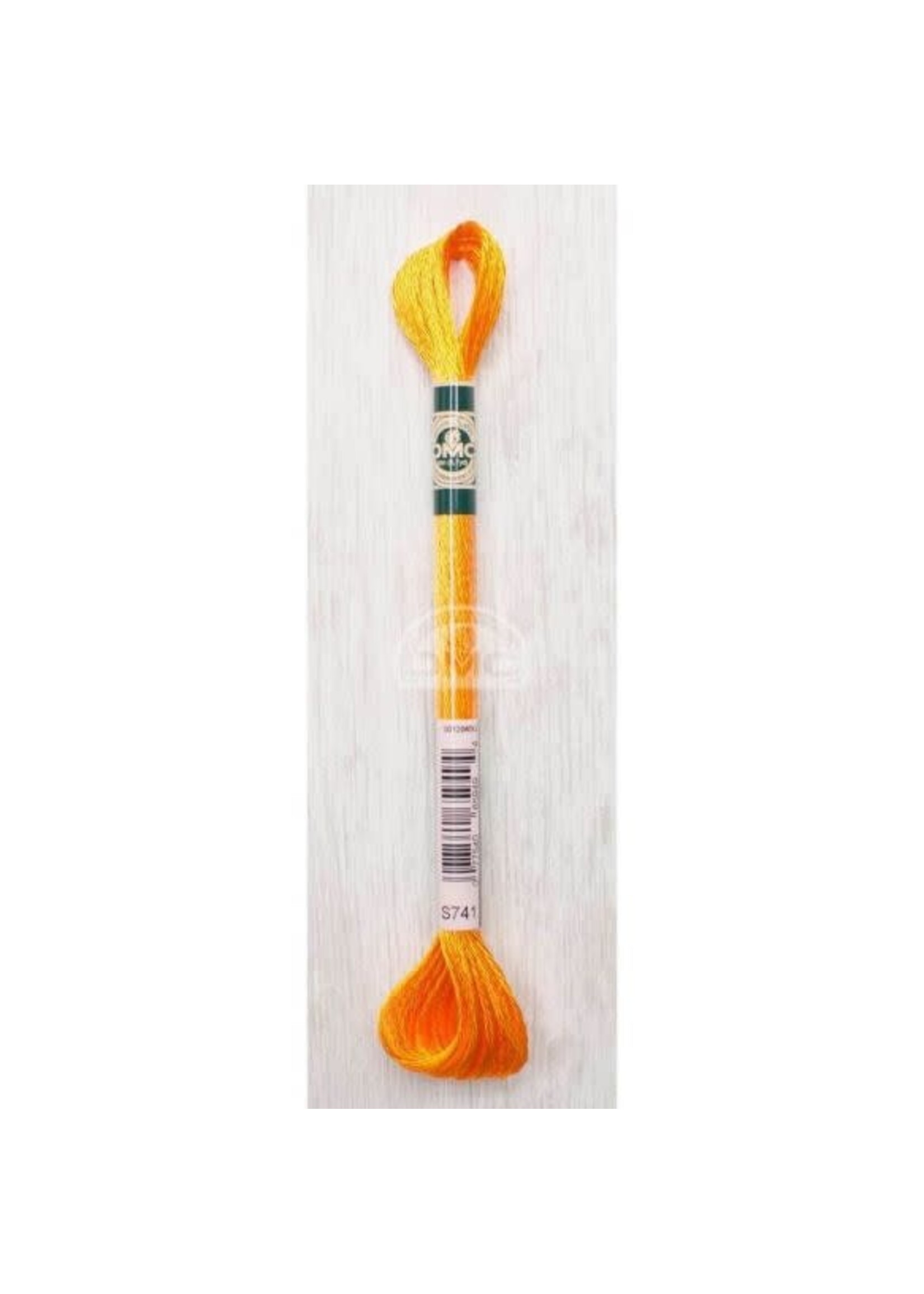 DMC DMC Mouliné Satin - Oranje (S0741)
