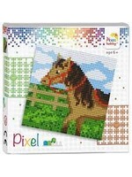 Pixel Pixelhobby - set - Paard (4 kleine platen)