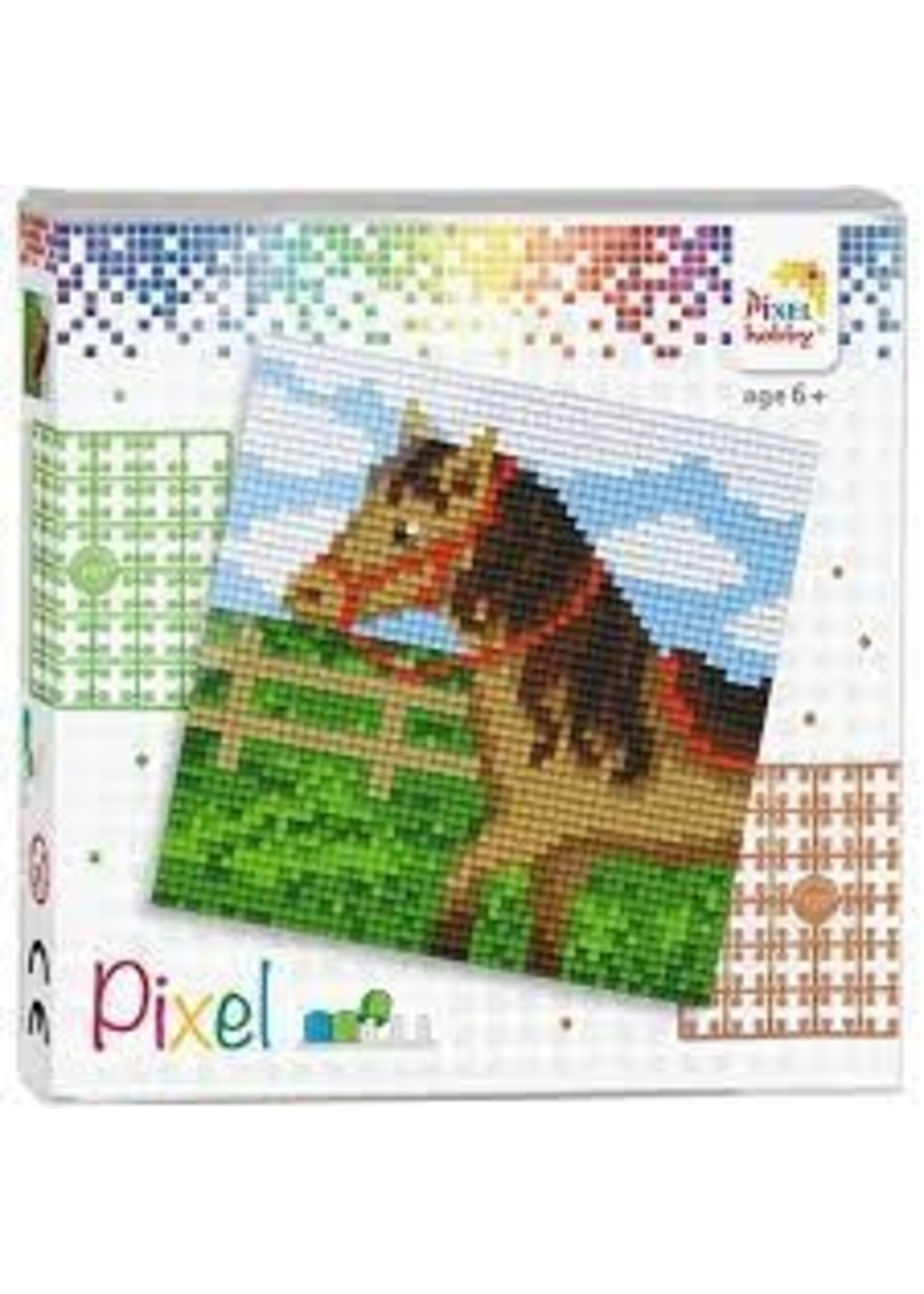 Pixel Pixelhobby - set - Paard (4 kleine platen)