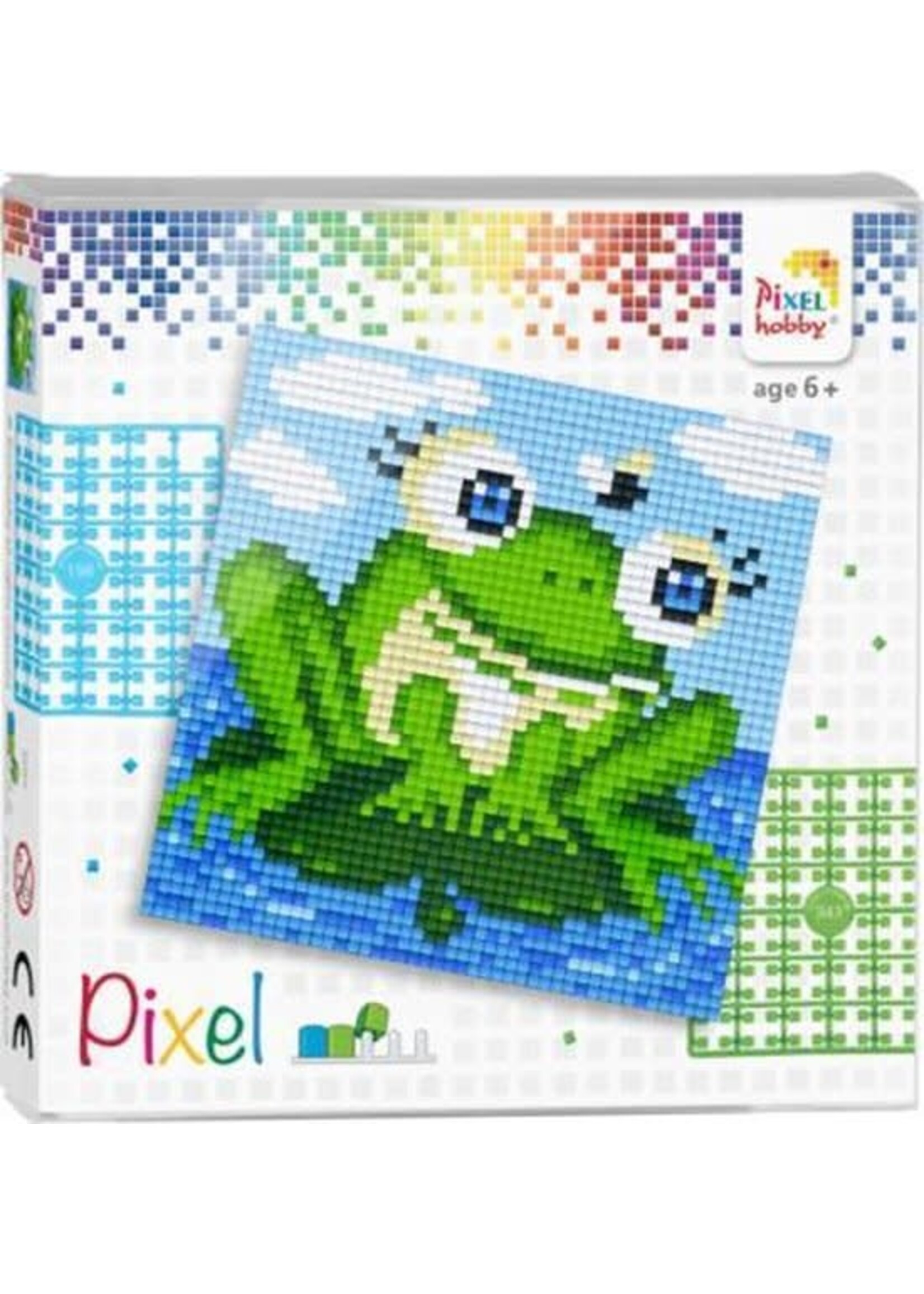 Pixel Pixelhobby - set - Kikker (4 kleine platen)