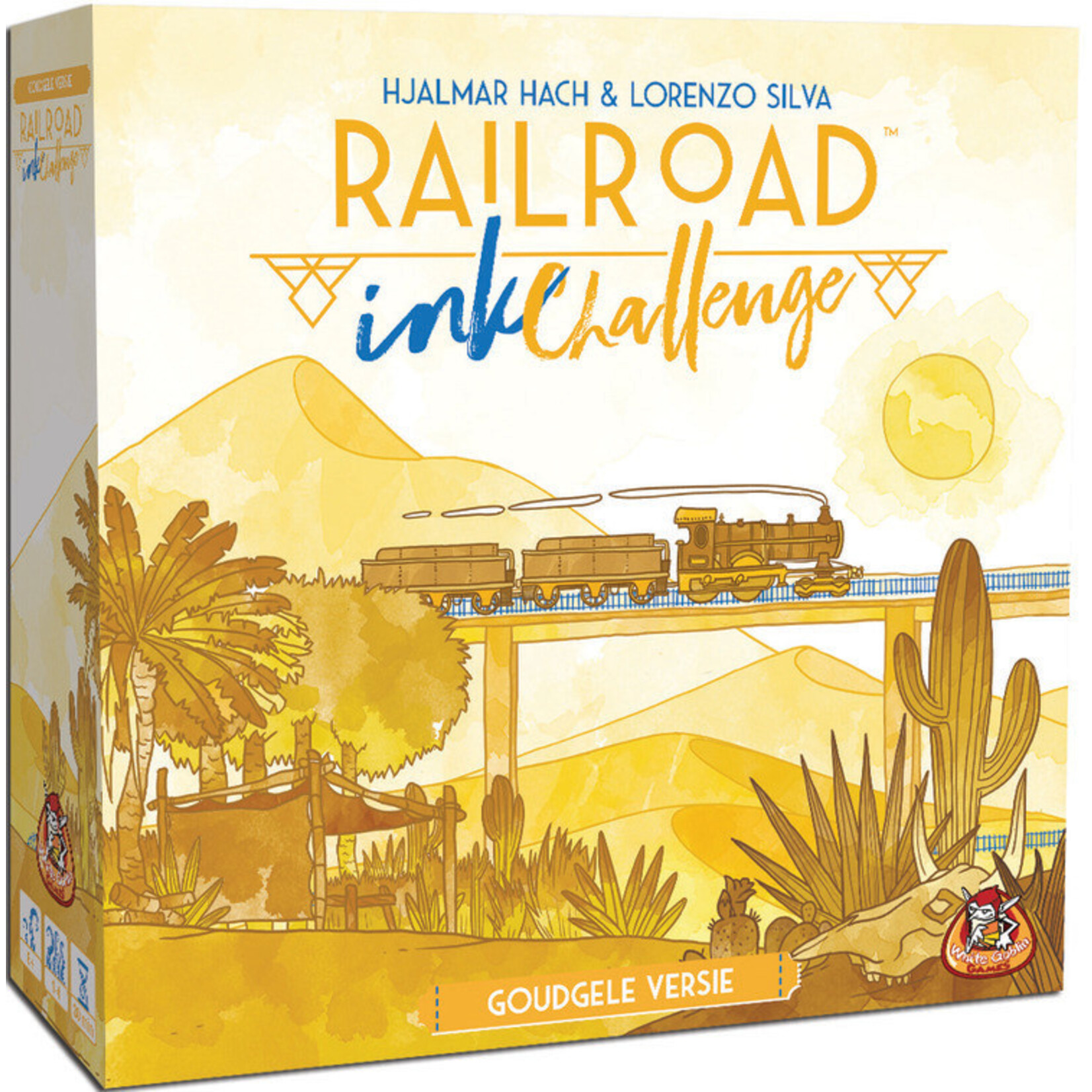 WhiteGoblinGames WGG Railroad Ink Challenge - Goudgele versie