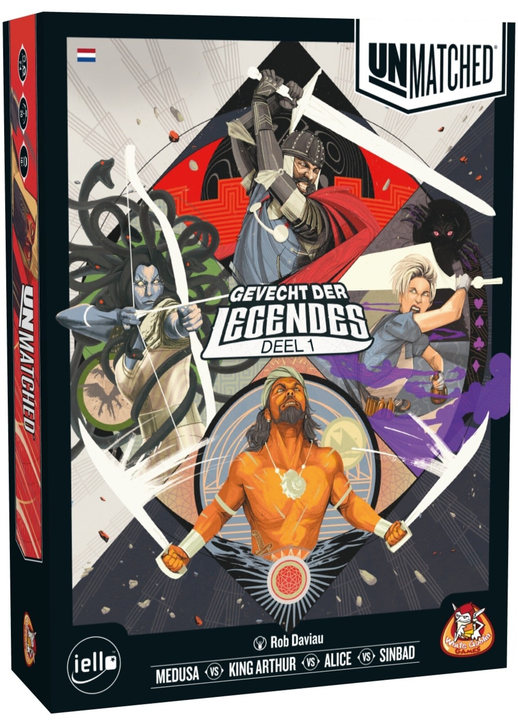 WhiteGoblinGames WGG Unmatched: Gevecht der Legendes