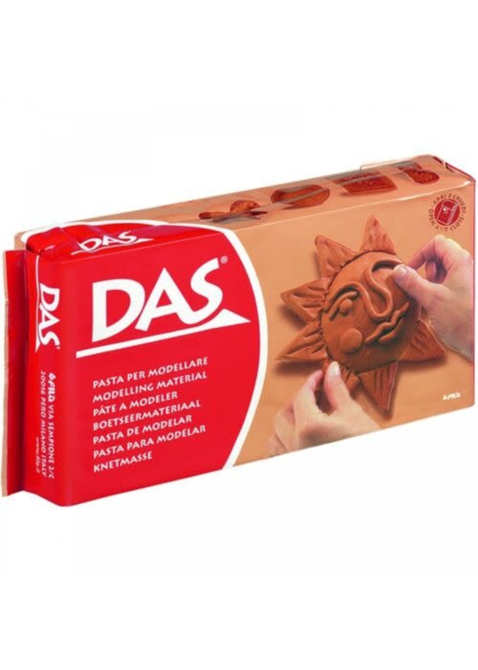 DAS DAS boetseerklei - Terra (500 gr)