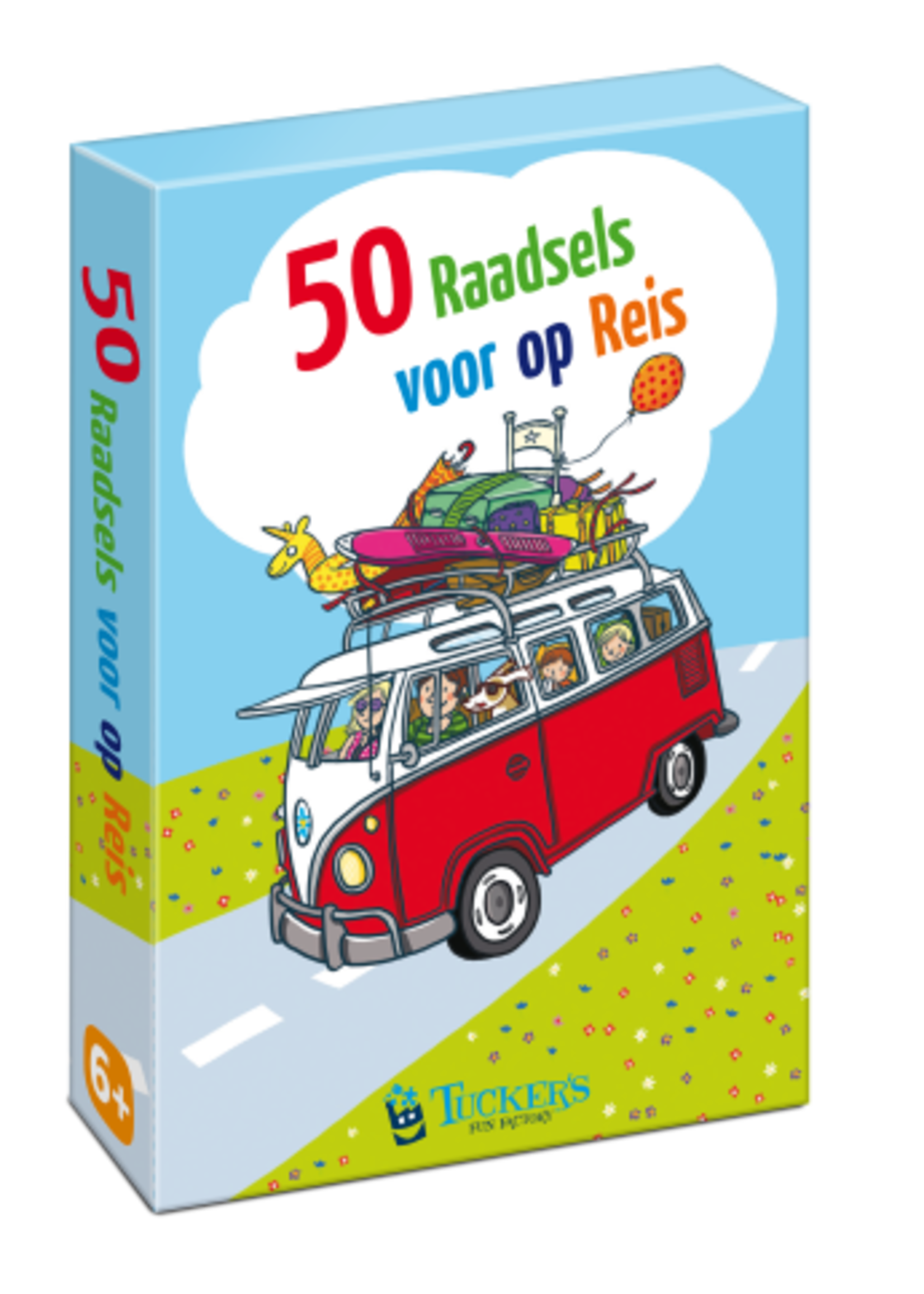 Tucker's Fun Factory 50 Raadsels voor op Reis