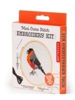 Kikkerland Kikkerland Mini Cross Stitch Borduurset - Vogel