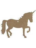 Gomille MDF Figuur - Eenhoorn